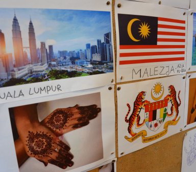 Warsztaty plastyczne z wolontariuszami AIESEC