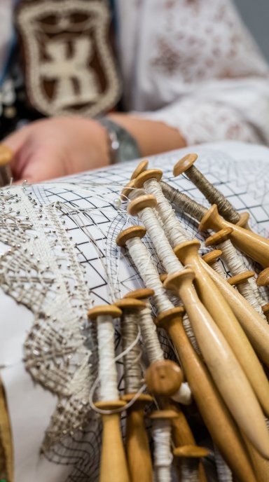 Warsztaty koronki klockowej