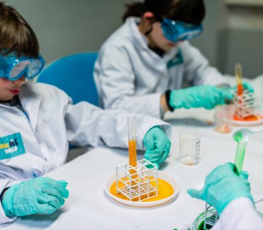 Warsztaty chemiczne - Klub Młodego Naukowca